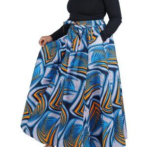 African Long Maxi Skirt | One Size
